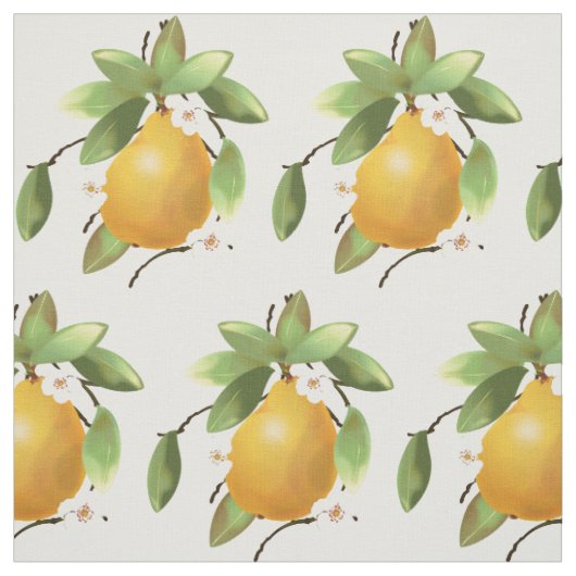 Birnen Frucht Stoff (Muster)