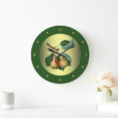 Birnen ~ Giorgio Gallesio ~ Botanisches Obst ~ Große Wanduhr (Zuhause)