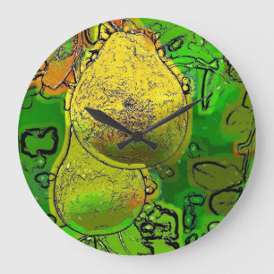 BIRNEN GROßE WANDUHR