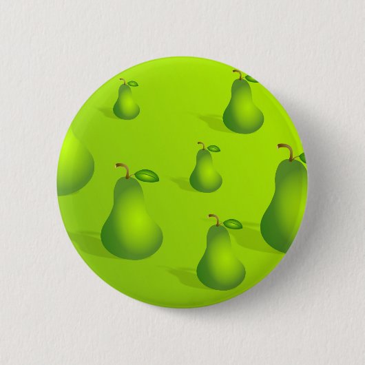 Birnen-Hintergrund Button (Vorderseite)