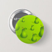 Birnen-Hintergrund Button (Vorne & Hinten)