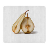 Birnen - meine süße und perfekte Hälfte Schneidebrett (Vorderseite)