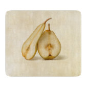 Birnen - meine süße und perfekte Hälfte Schneidebrett (Vorderseite)