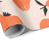 Birnen nahtlos Muster. Handgezeichnete Abbildung w Geschenkpapier (Rolleneckpunkt)