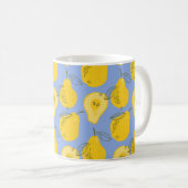 Birnen nahtloses Muster Kaffeetasse (VorderseiteRechts)