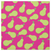 Birnen Niedlich Fruchtküche Pink Stoff (Muster)