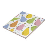 Birnen Pattern Birne zeichnend farbige Früchte nie Fliese (Seite)