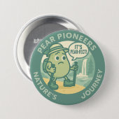 Birnen Pioniere Naturreise Button (Vorne & Hinten)