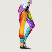 Birnen Pop Art Leggings (Rechts)
