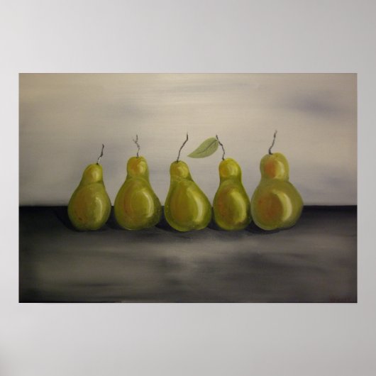 Birnen Poster (Vorne)