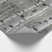 Birnen, schwarz und weiß geschenkpapier (Ecke)