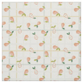 Birnen Sommer Picknick Karo Gingham neutral Stoff (Muster)