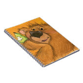 Birnen und Bär/Notizbuch Notizblock (Rechte Seite)