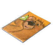 Birnen und Bär/Notizbuch Notizblock (Linke Seite)