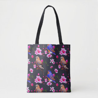 Birnen und Blüten Tote Tasche