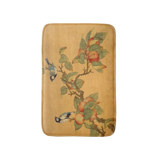 Birnen und Obst aus dem Orient Badematte (Vorderseite Vertikal)