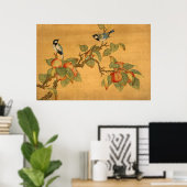 Birnen und Obst aus dem Orient Poster (Heimbüro)