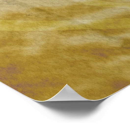 Birnen und Schmetterlinge Poster (Ecke)