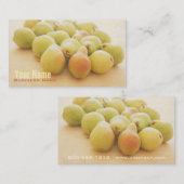 Birnen-Visitenkarten Visitenkarte (Vorne/Hinten)