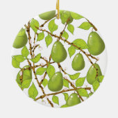 Birnen wachsen keramik ornament (Hinten)
