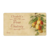 Birnenbearbeitungsmarke (Vorne)