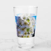 Birnenblüten Glas (Rückseite)