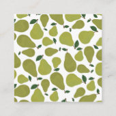 Birnenbücher für Kinder Begleitkarte (Rückseite)