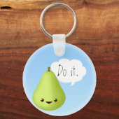 Birnendruck Schlüsselanhänger (Vorderseite)