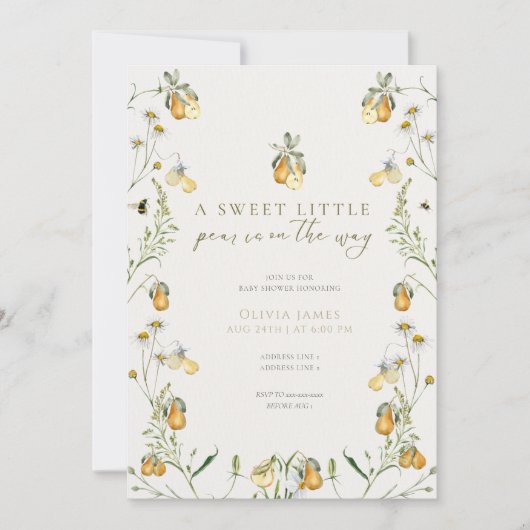 Birnendusche Einladung