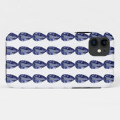Birnenförmig Sapphire Blue Case-Mate iPhone Hülle (Rückseite (Horizontal))