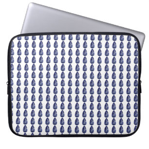 Birnenförmig Sapphire Blue Laptopschutzhülle