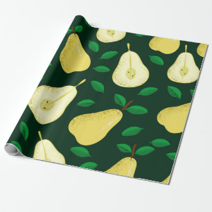 Birnenfrüchte nahtlos geschenkpapier
