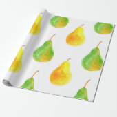 Birnenfrüchte nahtlos geschenkpapier (Ungerollt)