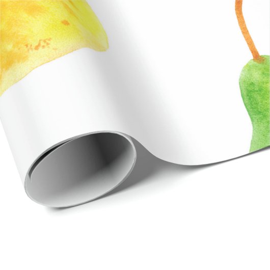 Birnenfrüchte nahtlos geschenkpapier (Rolleneckpunkt)