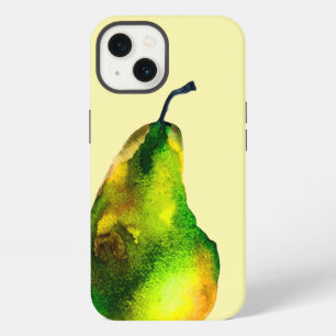 Birnenkunst süße Wasserfarbe Frucht iPhone 13 Hülle