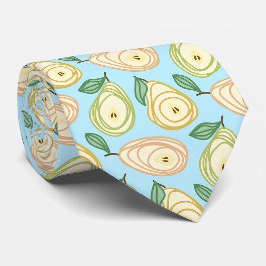 Birnenmuster amüsant fruchtiger Koch Krawatte (Gerollt)