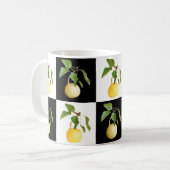 Birnenmuster Kaffeetasse (Vorderseite Links)