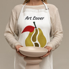 Birnensplitting Art Schürze