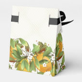 Birnenstraubfrucht-Blume Geschenkschachtel (Rückseite)