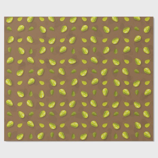 Birnenumhüllungspapier Geschenkpapier (Flach)