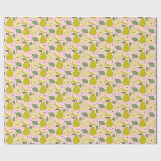 Birnenzulage Geschenkpapier (Flach)