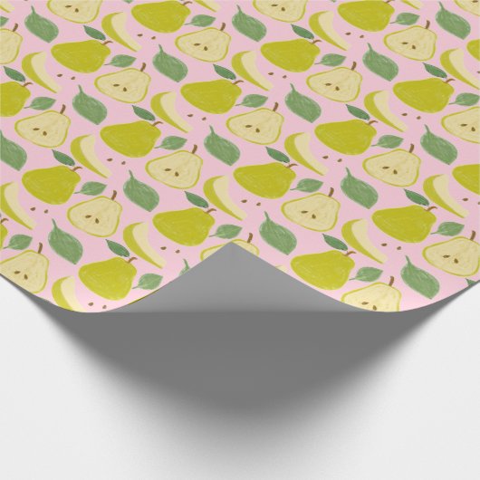 Birnenzulage Geschenkpapier (Ecke)