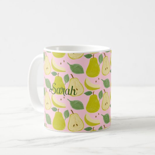 Birnenzulage Kaffeetasse (Vorderseite Links)