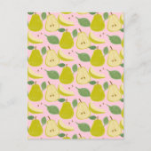 Birnenzulage Postkarte (Vorderseite)