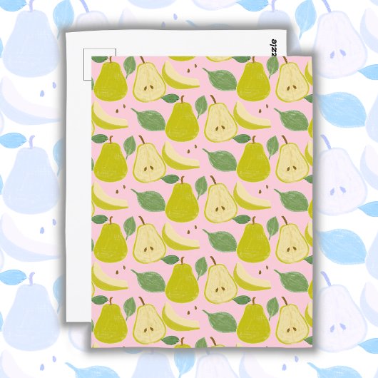 Birnenzulage Postkarte