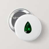 Birnform Emerald Button (Vorne & Hinten)
