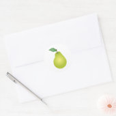 Birnkleber Runder Aufkleber (Umschlag)