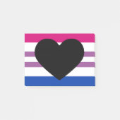 Biromantic Alternate Pride Flag  Post-it Klebezettel (Vorderseite)