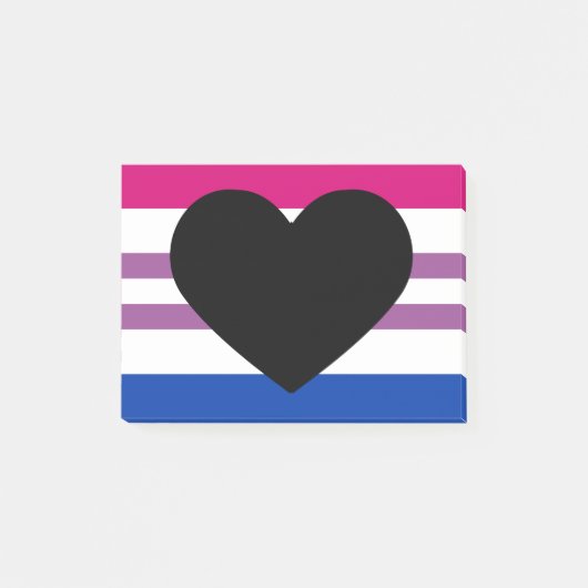 Biromantic Alternate Pride Flag  Post-it Klebezettel (Vorderseite)