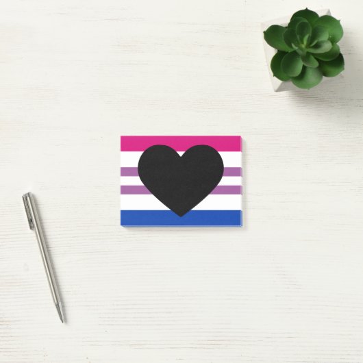 Biromantic Alternate Pride Flag  Post-it Klebezettel (Büro)